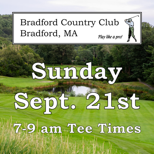 Sunday, September 21st - Bradford Country Club