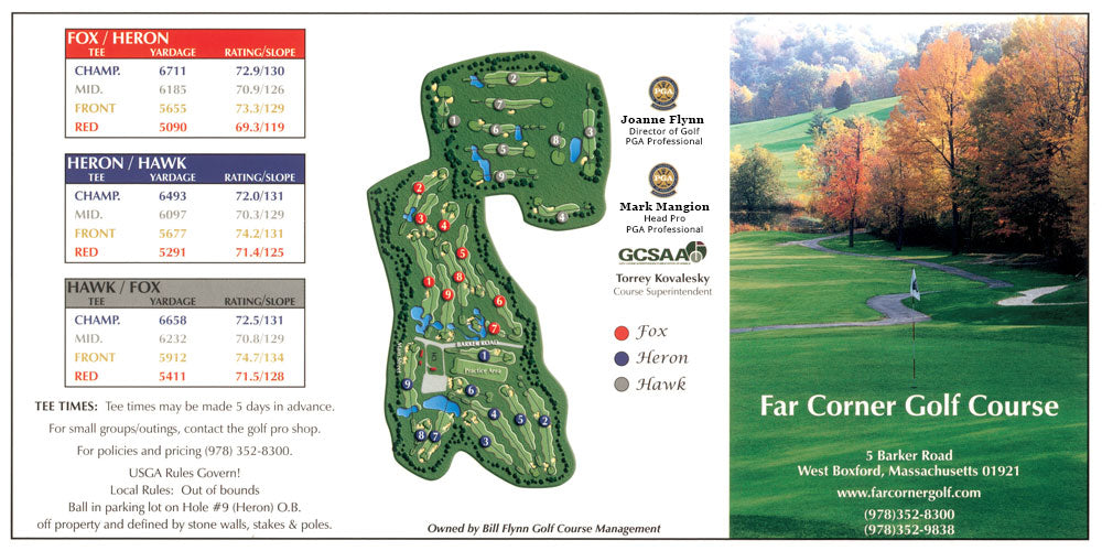 Thursday, September 11th - Far Corner Golf